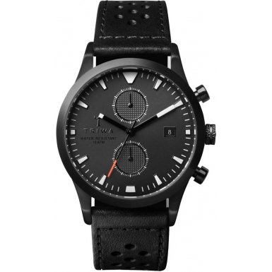 TRIWA Sort of Black Glow Chrono Armbanduhr schwarz LCST112_CR010113