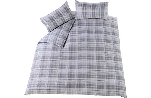 Heart of House Rufus Dove Grey Bedding Set - Double.