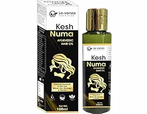 Levanza Food & Herbals Keshnuma Ayurvedic Hair Oil| Anti Hair Fall Oil | Bhringraj Hair Oil For Regrowth 100ml