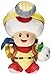 Produktbild Super Mario Stofftier Plüschtier Kuscheltier Figur: Captain Toad / Toad-Kapitän Stehend 23 cm (LBT)