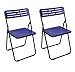 Cipla Plast Multipurpose Folding Plastic Chair - Blue (Set of 2) - GEC-522-L2 RS.2599.00