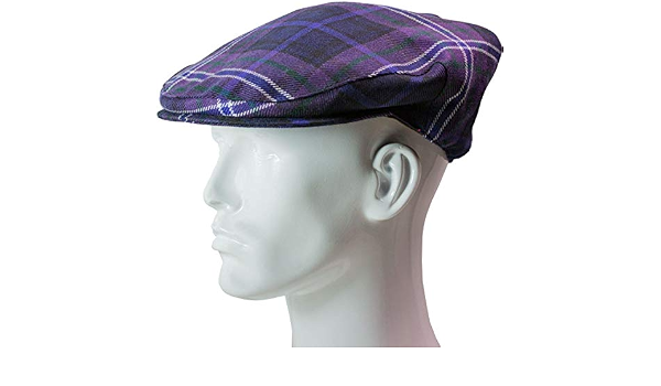 I LUV LTD Coppola Piatto Uomo Pura Lana Scotland Forever Modern Tartan  Cappello da Golf Casual in Tweed Scozzese : Amazon.it: Abbigliamento