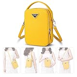 Regalo pequeño ideal para múltiples usos: este pequeño bolso de viaje es una maravillosa opción para ir de compras, citas, salidas nocturnas, viajes, trabajo, conciertos, visitas turísticas cuando no quieres tomar demasiadas cosas. Puedes combinar con cualquier ropa casual, retro, refrescante, por lo que es una de las bolsas más modernas y ligeras para el uso diario, es el mejor regalo para mujeres y niñas.