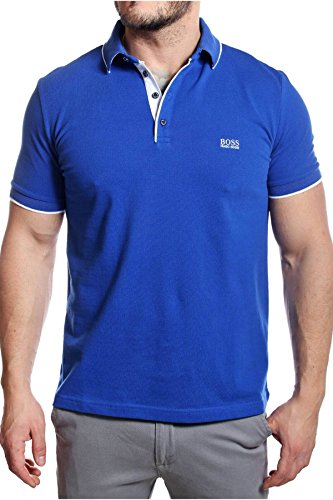 Preisvergleich Produktbild Hugo Boss Black Regular Fit Poloshirt Firenze 49 50285339 XXL Blau