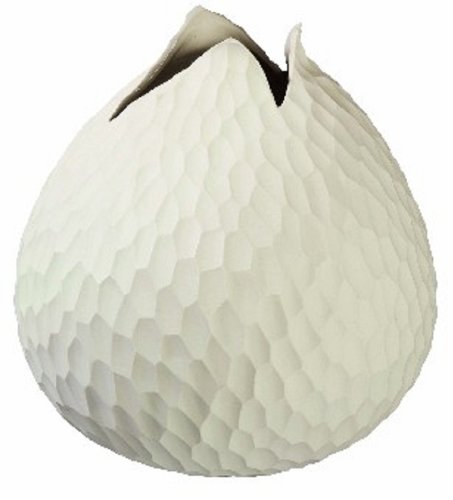 ASA 1361011 Vase Keramik, 18 x 18,5 x 18 cm, weiß