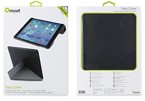 Muvit MUCTB0208 muvit Fold`N`Stand case Schwarz Apple iPad 5 - 3