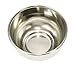 Fantasia 1125 Shaving Bowl, Metal, Height 5 cm, Diameter 9 cm, Silver