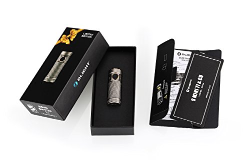 Olight® S mini Baton Taschenlampe Cree XM-L2 LED max. 550 Lumen mit 16340 CR123A 1600mAh Batterie – Globale Limited Sonderedition - 6
