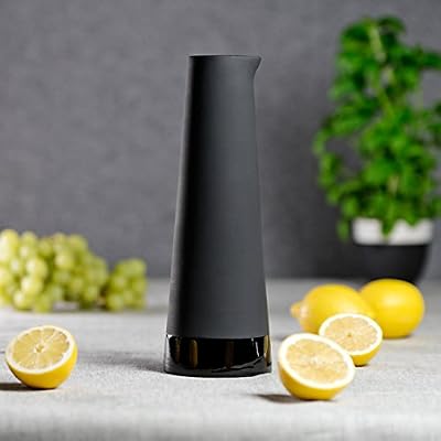 Magisso 70602 Carafe Terracotta Noir 10 x 10 x 30,5 cm