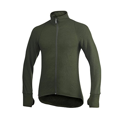 Woolpower Full Zip Jacket Wolljacke 400, grün, Gr. XXL