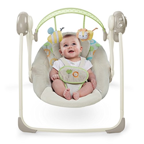 Ingenuity 10248 Soothe and Delight Portable Swing – Sunny Snuggles - 6