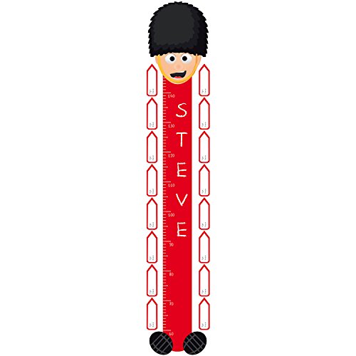Personalised Boy or Girl Toy Soldier Kid's Height Chart, Measure your Child's Growth