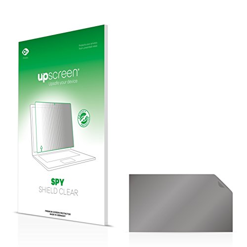 upscreen Spy Shield Clear Blickschutzfolie HP EliteBook 820 G2 (Non-Touch) - Schutz der Privatsphäre, Kratzfest