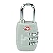 Texas USA - TSA Lock - Grey - Mandatory for US Customs ( ONLY ORIGINAL BRANDED LOCK ONLINE ! ) RS.345.00