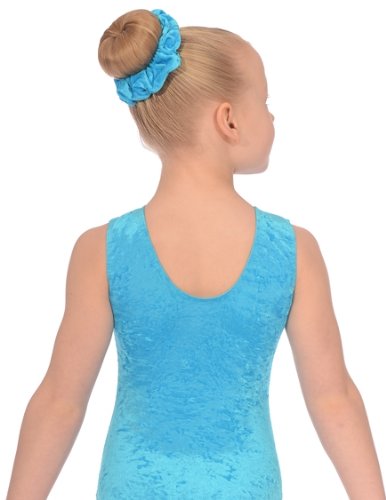 The Zone Z103STE ärmelloser Gymnastik-Turnanzug aus glattem Samt, - 2