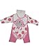 Kids Girls Bodysuit with Mock Tutu Skirts New Born