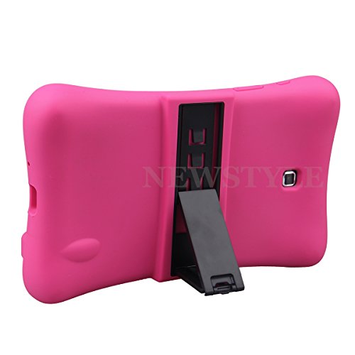 NEWSTYLE Samsung Galaxy Tab 4 7.0 Kinderfreundliche EVA Hülle Schutzhülle Tasche Case für Samsung Tab 4 SM-T230 / T231 / T235 (7 Zoll) – Rosa - 2