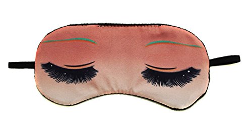 Schlafmaske Reise Relax Augen Abdeckung Bett Emoji Nickerchen Augenbinde Seine [042]
