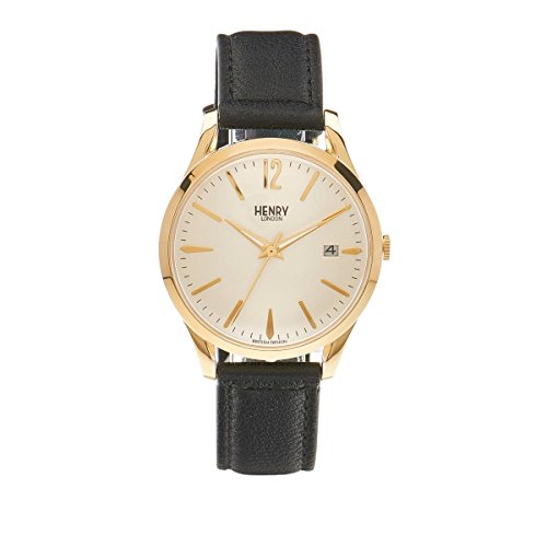 Henry London Unisex-Armbanduhr Westminster Analog Quarz Leder HL39-S-0010 Henry London Unisex-Armbanduhr Westminster Analog Quarz Leder HL39-S-0010