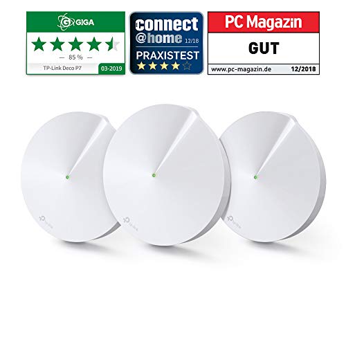TP-Link Deco P7 Système Hybride Mesh WiFi et CPL 600 Mbps (Pack de 3 routeurs) - Solution réseau i TP-Link Deco P7 Système Hybride Mesh WiFi et CPL 600 Mbps (Pack de 3 routeurs) - Solution réseau i