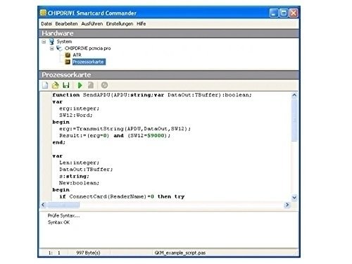 Smart Card Commander Pack – CHIPDRIVE Software Smartcard Commander PROF PLUS … - 3