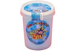 iChuches- Algodones de Azúcar dispoibles en varios sabores, Elaborados de Manera Tradicional y Sabor Delicioso (30Gr X 12Uds, Azul)