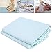 Produktbild Wanbor Bed Underpad, 2Pcs Washable Reusable Incontinence Bed Pads with Strong Absorbency for Incontinence Elder Adults Baby Women Reusable