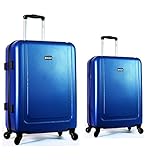 Juego de trolleys en ABS muy resistente y gran capacidad, incluido cabina 55x40x20 muy ligero