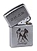 Produktbild Zippo mit Sternzeichen / Tierkreiszeichen Gravur auf Chrome brushed Benzinfeuerzeug als Geschenk (Zwillinge)