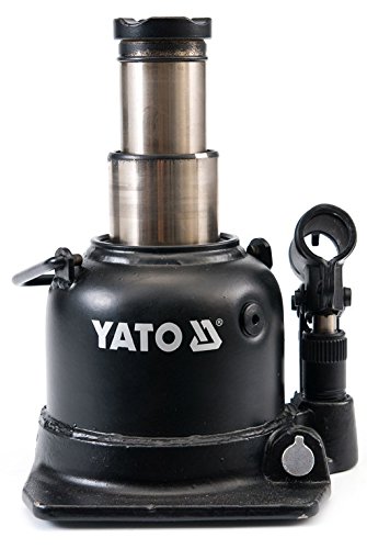 10 T Tragkraft Hydraulik Stempelwagenheber Flaschenwagenheber 2 stuffig Flach - 2