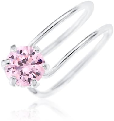 Izmit Sterling Silver Ear Cuff with Bow Feature Non Pierced Earring