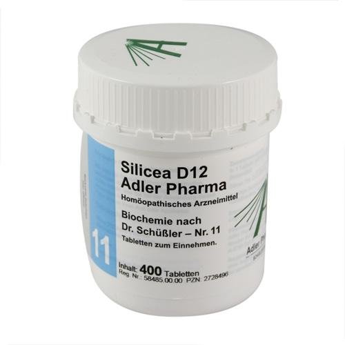 Preisvergleich Produktbild Biochemie Adler 11 Silicea D 12 Tabletten, 400 St