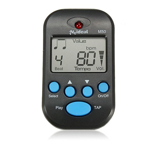 Preisvergleich Produktbild VIDOO LCD Digital Beat Tempo Mini Musical Counting Metronome