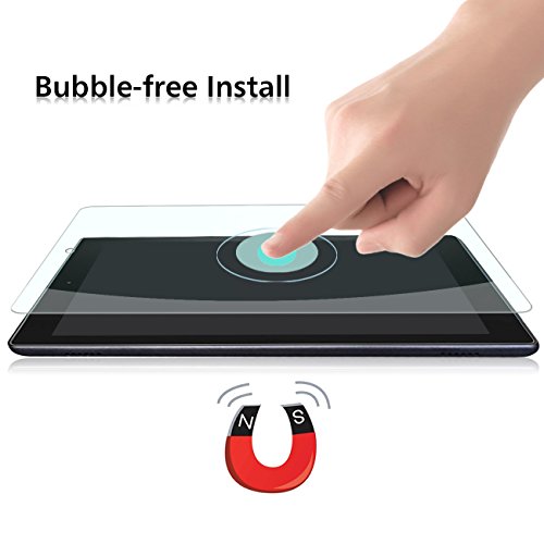 OMOTON Panzerfolie Schutzfolie für Fire-Tablet, 17,7 cm (7 Zoll) mit [9H Härte][ Anti-Kratzen][Kristall-klar][Bläschenfrei zu Montage][lebenslange Garantie] - 4