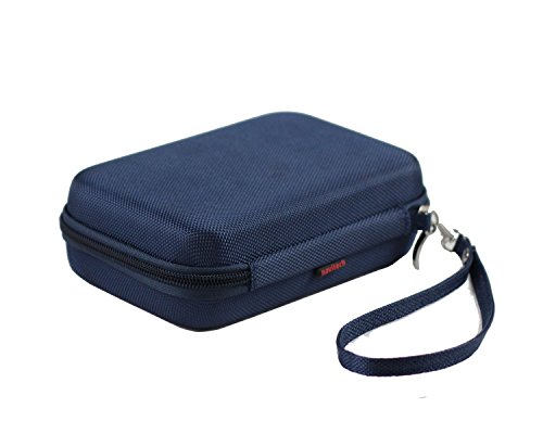 NavitechNavy Blue Protective Portable Handheld Pocket Projector Carrying Case Compatible With The AAXA P3-X DLP Pico