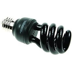 Velleman T3 Mini Espiral Lámpara Ahorro De Energía, color negro, compacta fluorescente, e27