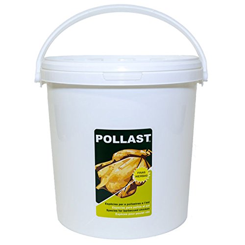 Pollast Finas Hierbas, condimento para pollo - Cubo de 4 Kg.