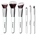 Blush Brush Set - Essential 6pc Make Up Kit With Kabuki Eyeshadow Foundation Powder Brushes