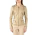 Produktbild WITTCHEN Damen Lederjacke Damenjacke, Kunstleder, Leder, Beige, Größe:M, 82-9P-101-9-M