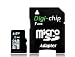 Produktbild Digi-Chip Micro-SD-Speicherkarte (32 GB, UHS-1, Class 10, mit Samsung-Speicherstick, für Samsung Galaxy S2 / Galaxy S3 / Galaxy S4) Mit Samsung High Speed Speicher-Chips hergestellt Für LG G2 Mini, G3, L40, L70, L90, Lucid 3 und G Pro 2 Mobiltelefone