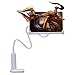 Produktbild Gjzww 8 Zoll 3D Handy Bildschirm Lupe HD Film Video Holz Korn AugenschutzSchatz Klapp bügel Verstärker Büro Familie Bett für alle Smart Phone-Screen Magnifier Projektor,White