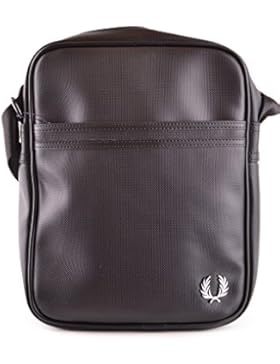 Fred Perry Herren MCBI128211O Schwarz Polyester Kuriertasche