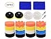 Produktbild Ranpower Shop 24pcs Set Auto Polierschwamm (3 Zoll) Polierkopf Drill Pad Set Car Kit Schwamm Schwamm und Wolle Set für Polierscheiben Poliermaschine und M10 Bohrer Adapter
