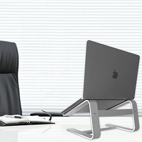 Macally astand Aluminium Laptop Ständer für Apple Macbook, Macbook Air, Macbook Pro – Silber - 9