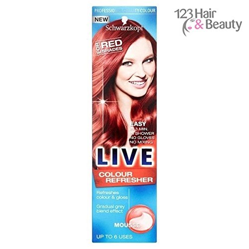 Schwarzkopf Live Colour Refresher Mousse, 75 ml, Red