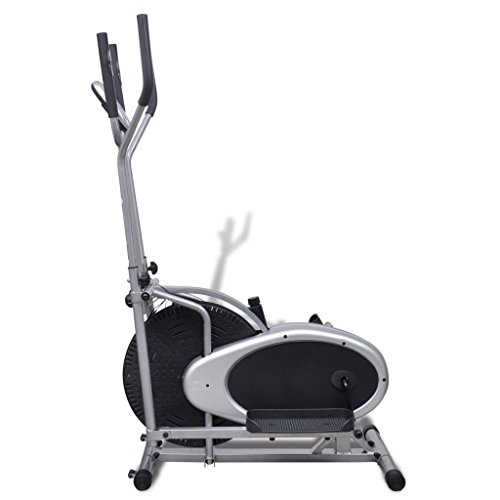 vidaXL Heimtrainer Ergometer Fitness Stepper Walking Ellipsentrainer Crosstrainer - 4