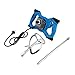 Produktbild Aleseae Professionelle 6-Stufen-geschwindigkeitseinstellung Rührwerk Handheld Industriemischer Variable Geschwindigkeit Elektromixer Mischen EU Stecker (blau)