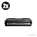 Produktbild 2x Eurotone Toner Kartuschen für Ricoh Aficio : SP C252SF / SP C252DN ersetzt schwarze BK atrone - kompatible Premium Alternative XXL