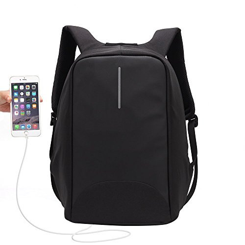 Ofertas Para Mochila para portátil Ubaymax. Con puerto USB integrado.
Hasta 15,6 pulgadas. Apta para el colegio, trabajo, viajes, actividades
al aire libre (Negro) Especial