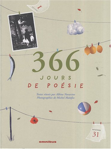 couverture de : 366 jours de po&eacute;sie